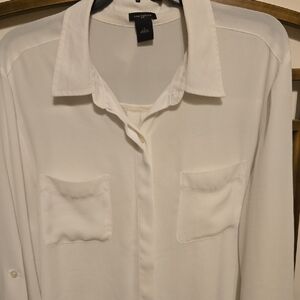 Anne Klein White Blouse